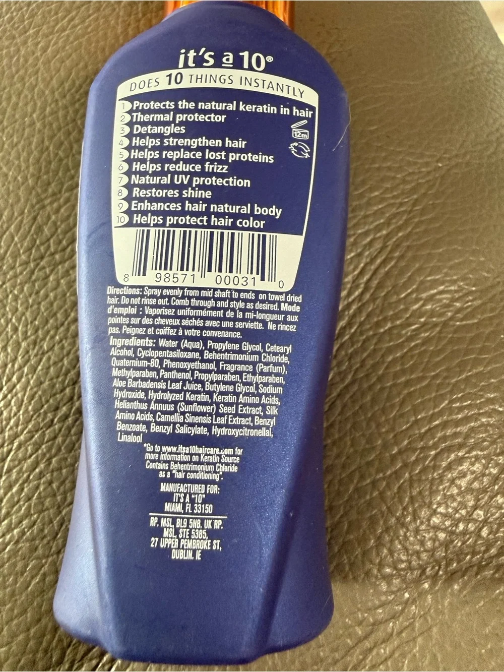 Miracle Leave-In Plus Keratin